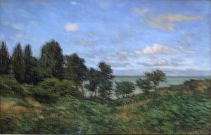 沿岸景観 作： Claude Monet